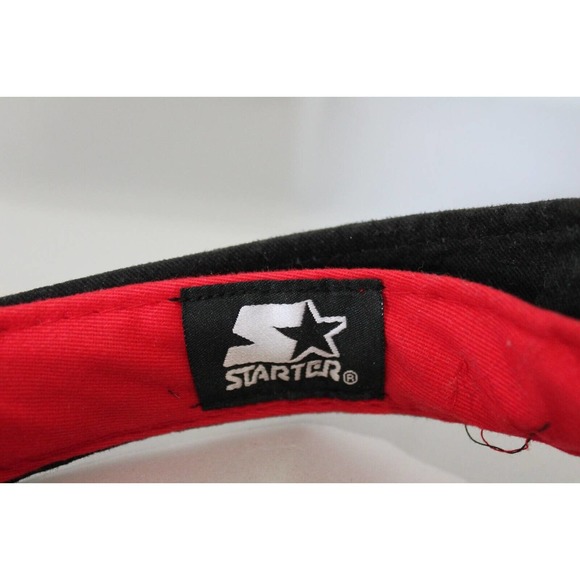 Starter Athletics Visor Black and Red. Comfort Fit, Adjustable. NWT - Picture 7 of 8